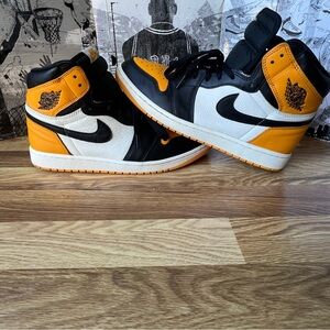 2022 AirJordan 1 Retro High OG Taxi Yellow Toe 555088-711